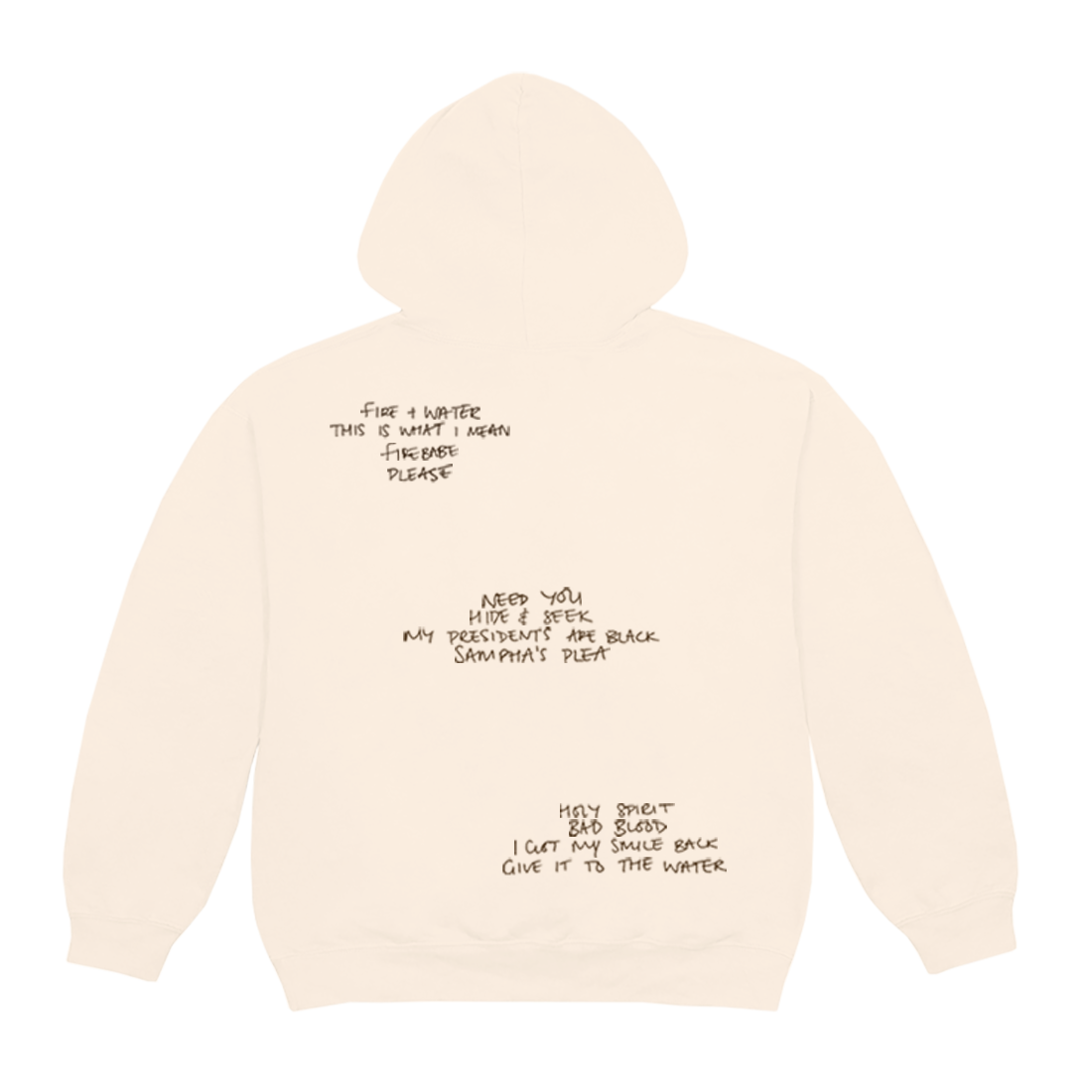 This Is What I Mean Tracklist Hoodie